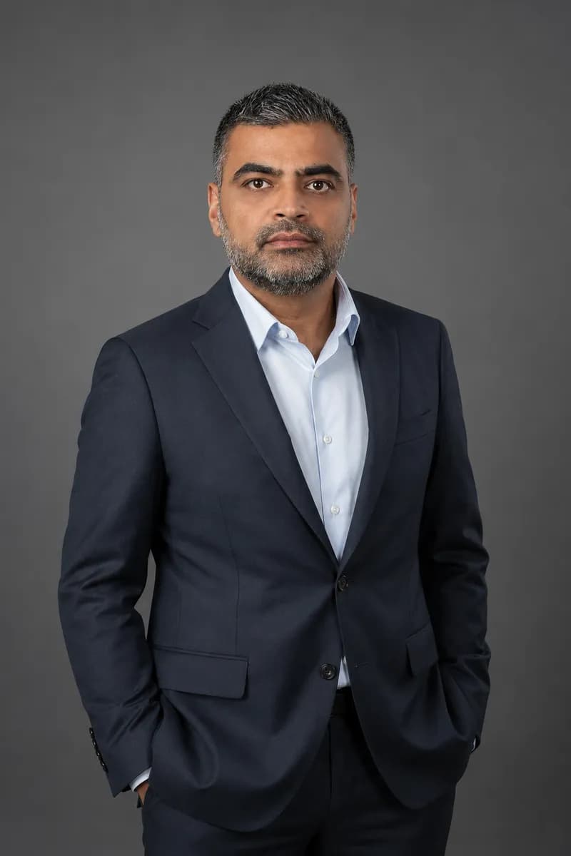 Portrait of Asim Bhutto, Chairman & Managing Partner